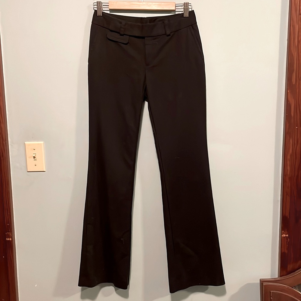 Black slacks/trousers Banana Republic stretch